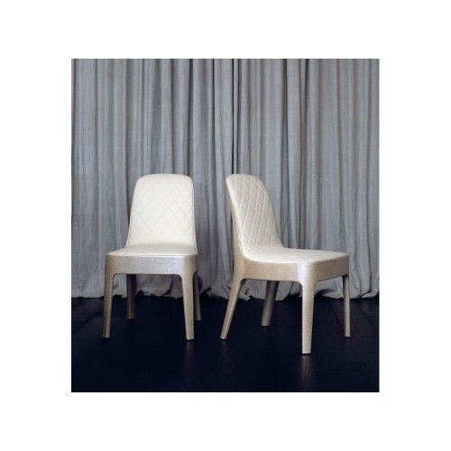 Chaises 150 - Aria - Luxurious leather chair with ergonomic design - Pacific Compagnie.