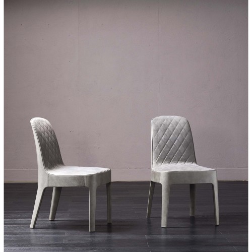 Chaises 150 - Aria | Chaise Aria en cuir beige pour intérieur élégant - Pacific Compagnie.