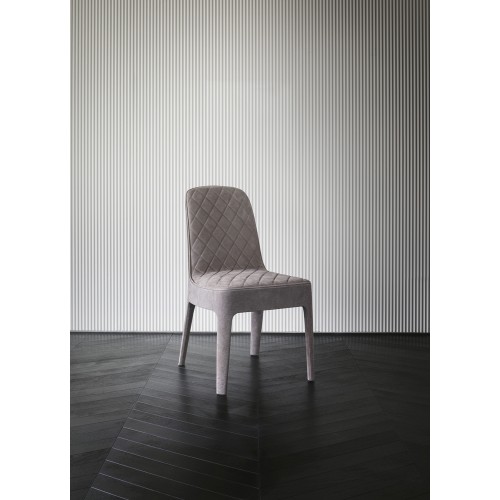 Chaises 150 - Aria - Sophisticated leather chair with comfortable cushions - Pacific Compagnie.