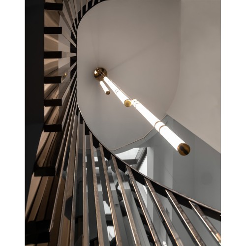 Éclairage 150 - Atrium - High-end lighting with unique glass design - Pacific Compagnie.