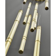 Éclairage 150 - Atrium - Gold-accented lighting for luxury spaces - Pacific Compagnie.