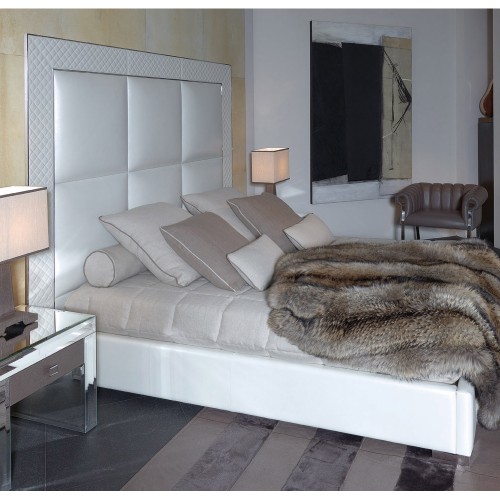 Lits 150 - Aura - Premium bedroom set with bronzed brass accents and elegant style - Pacific Compagnie.