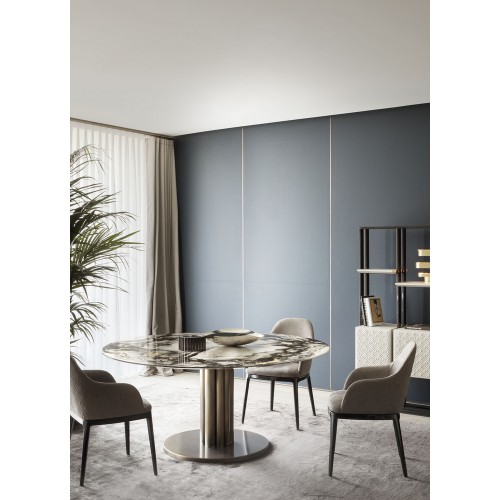 Chaises 150 - Pocket P | Chaise de luxe en tissu - Pacific Compagnie.