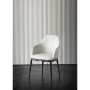 Chaises 150 - Pocket P - High-end fabric chair with elegant lines - Pacific Compagnie.