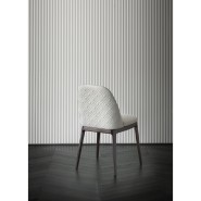 Chaises 150 - Pocket P - Exclusive designer chair with luxurious fabric upholstery - Pacific Compagnie.