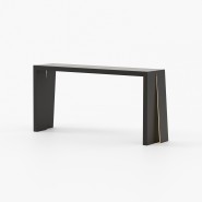 Console 174 - Avignon - Console en noyer mat avec dimensions variables pour un ajustement parfait - Pacific Compagnie.