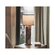 Éclairage 150 - Bagutta - Éclairage intérieur de luxe avec dimensions compactes et laiton bronzé - Pacific Compagnie.