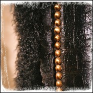 Fauteuil 120 - Buffalo Black Croco - Style exotique - Pacific Compagnie.