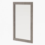Miroir 174 - Iris - Elegant khaki and white mirror for home decor - Pacific Compagnie.