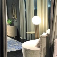 Miroirs 150 - Boheme - Bohemian style mirror with brass varnished gold finish - Pacific Compagnie.