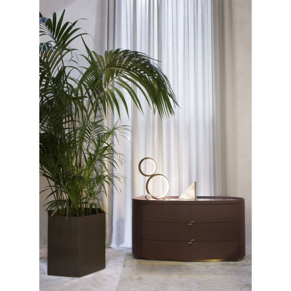 Commodes 150 - Boheme | Commode Boheme en laiton bronzé avec design élégant - Pacific Compagnie.