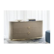 Commodes 150 - Boheme | Commode de luxe en laiton bronzé - Pacific Compagnie.