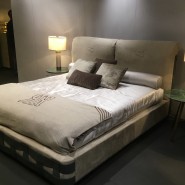 Lits 150 - Braid - Ensemble de literie de luxe en laiton bronzé et chrome, dimensions 183 × 236 × H32/115 - Pacific Compagnie.