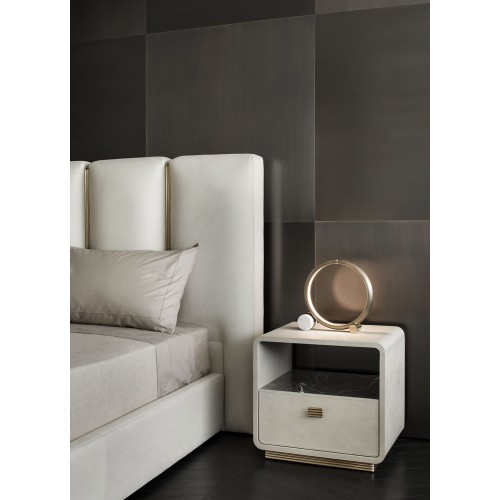 Lits 150 - Club | Lit de luxe en laiton bronzé - Pacific Compagnie.