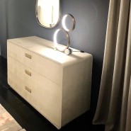 Commodes 150 - Club - Luxurious bronzed brass commode - Pacific Compagnie.