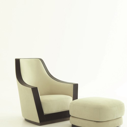 Fauteuils 150 - Elisabeth - Fauteuil de luxe en cuir pour intérieur - Pacific Compagnie.