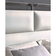 Lits 150 - Grace Big - Elegant bedroom furniture with bronzed brass finish - Pacific Compagnie.