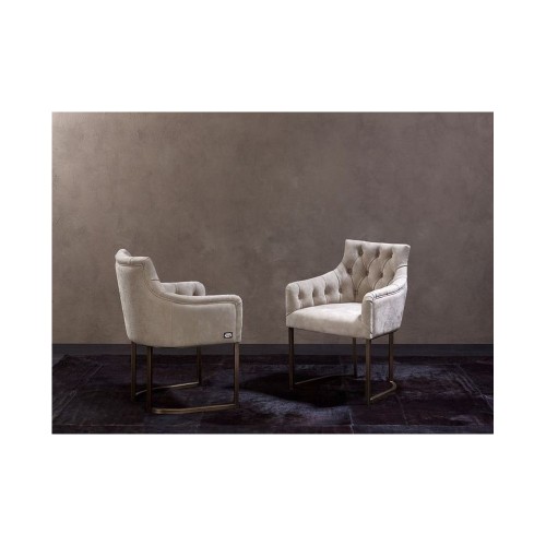 Chaises 150 - Itaca - Sophisticated chrome chair with premium quality - Pacific Compagnie.