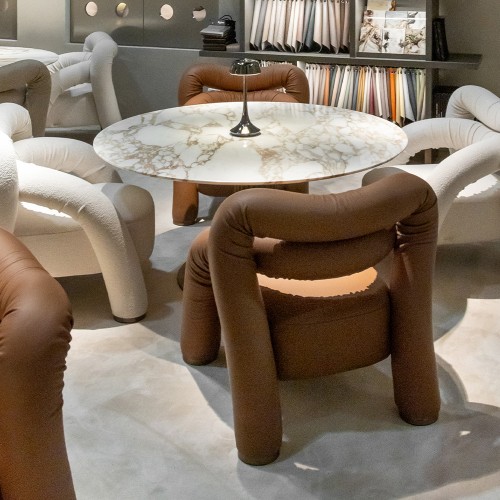 Fauteuil - 150 Abbraccio - Customizable armchair with various finishes - Pacific Compagnie.