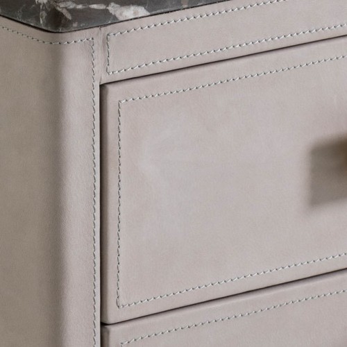 Tables de chevet 150 - Rubik - Table d'appoint de nuit avec surface en marbre - Pacific Compagnie.