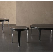 Tables basses 150 - Royal - Luxury coffee table with chrome or bronzed brass finish - Pacific Compagnie.