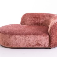 Chaises longues 150 - Pierre | Chaise longue de luxe en laiton bronzé avec design élégant, disponible en deux tailles: Small et 