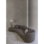 Canapés 150 - Pierre - Deluxe canapé with elegant bronzed brass finish and modern design - Pacific Compagnie.