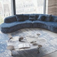 Canapés 150 - Pierre - High-quality canapé with bronzed brass and premium materials - Pacific Compagnie.