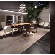 Tables 150 - Pedro | Table de repas de luxe en laiton bronzé avec qualité premium - Pacific Compagnie.