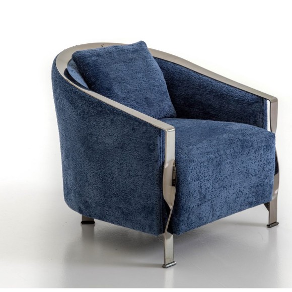 Fauteuils 150 - Paris - Exclusive black chrome varnished Fauteuils for refined taste - Pacific Compagnie.