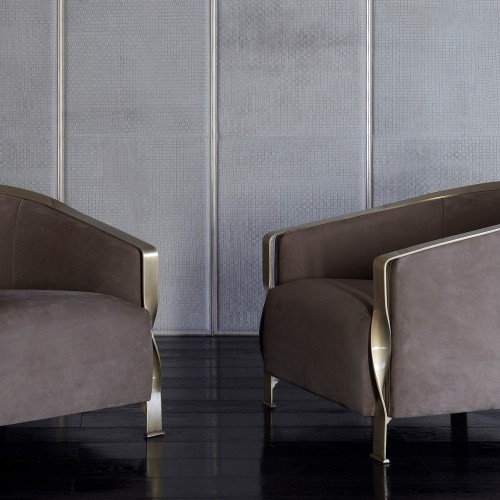 Fauteuils 150 - Paris | Sièges en chrome noir verni de luxe - Pacific Compagnie.