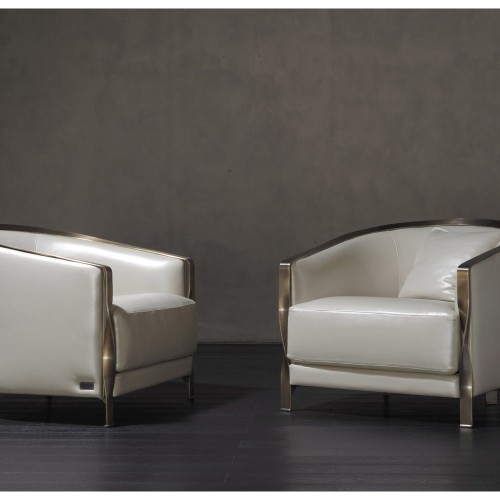 Fauteuils 150 - Paris | Fauteuils de design en chrome noir verni - Pacific Compagnie.