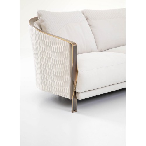 Canapés 150 - Paris - Bronzed brass Canapés 150-Paris with sleek design - Pacific Compagnie.