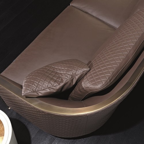 Canapés 150 - Paris | Canapés 150-Paris, finition en laiton bronzé pour un look raffiné - Pacific Compagnie.