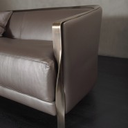 Canapés 150 - Paris - Luxurious Canapés 150-Paris with metallic bronzed brass finish - Pacific Compagnie.