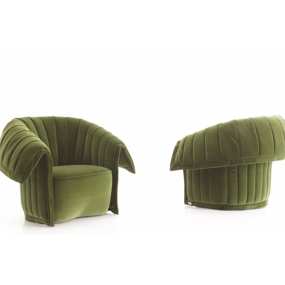 Fauteuils 150 - Manta - Fauteuil de luxe en laiton bronzé de haute qualité - Pacific Compagnie.