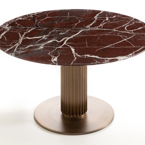 Tables 150 - Liberty Lounge Bistrot - High-end dining table with 105 diameter and 65 height - Pacific Compagnie.