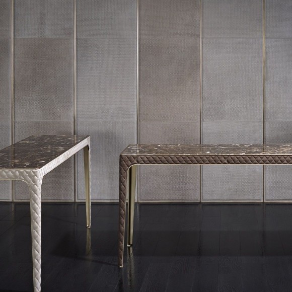 Console 150 - Lauren - Luxury console table with bronzed beass finish - Pacific Compagnie.