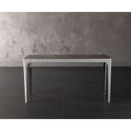 Console 150 - Lauren - Small console table with bronzed beass or chrome options - Pacific Compagnie.
