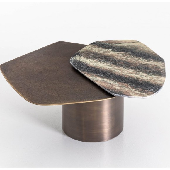 Tables basses 150 - Incanto - Meuble bas en bronze de luxe - Pacific Compagnie.