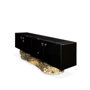 Buffet 145 - Angra - Buffet marbre et verre de style moderne - Pacific Compagnie.