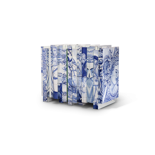 Buffet 145 - Heritage - Sideboard with stunning, hand-painted tile patterns - Pacific Compagnie.