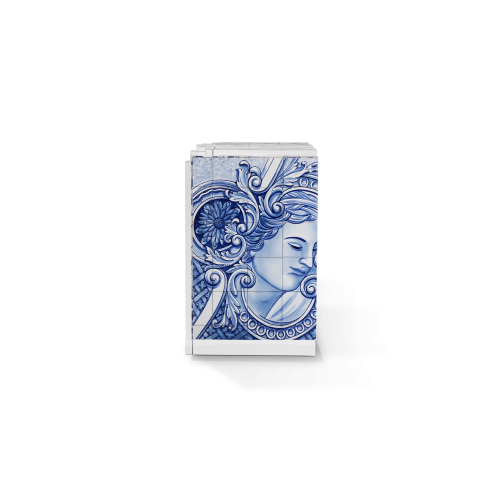 Buffet 145 - Heritage - Beautiful sideboard with combination of sepia and multicolor - Pacific Compagnie.