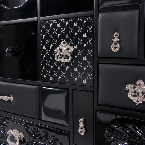 Buffet 145 - Mondrian - Modern sideboard with artistic Mondrian design - Pacific Compagnie.