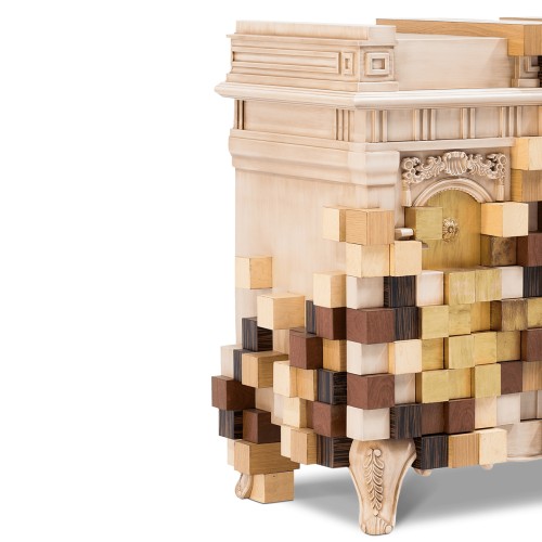 Buffet 145 - Piccadilly - Buffet élégant en métal et bois de la marque Boca Do Lobo - Pacific Compagnie.