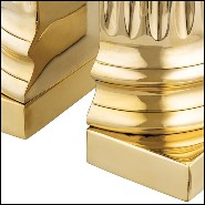 Serre - Livres 24- Golded | Bookend 24- Golded - Decorative Bookend - Pacific Compagnie.