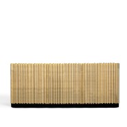 Buffet 145 - Symphony - Breathtaking sideboard with a unique symphony of gold, nickel, and glass - Pacific Compagnie.