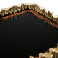 Buffet 145 - Symphony - Buffet 145-Symphony avec portes en verre - Pacific Compagnie.