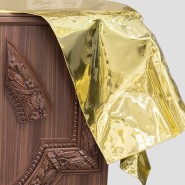 Buffet 145 - Voltaire - Buffet design en bois et laiton pour salle à manger - Pacific Compagnie.