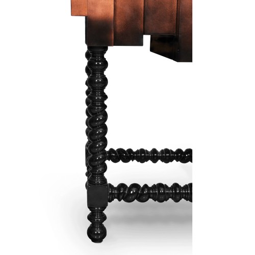 Cabinet 145 - D. manuel - Mobilier en bois massif de Boca Do Lobo avec finition laiton - Pacific Compagnie.